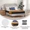 Emma and Oliver Asteria Premium ComfortMedium Firm Hybrid Innerspring Mattress in a Box with Knitted Fabric Top and CertiPUR-US Certified Foam